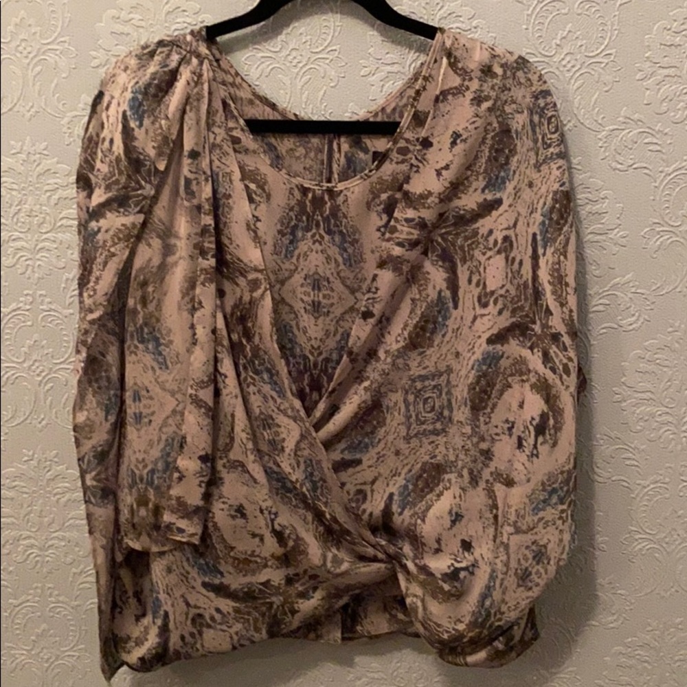 Robert Rodriguez Asymmetric Draped Top